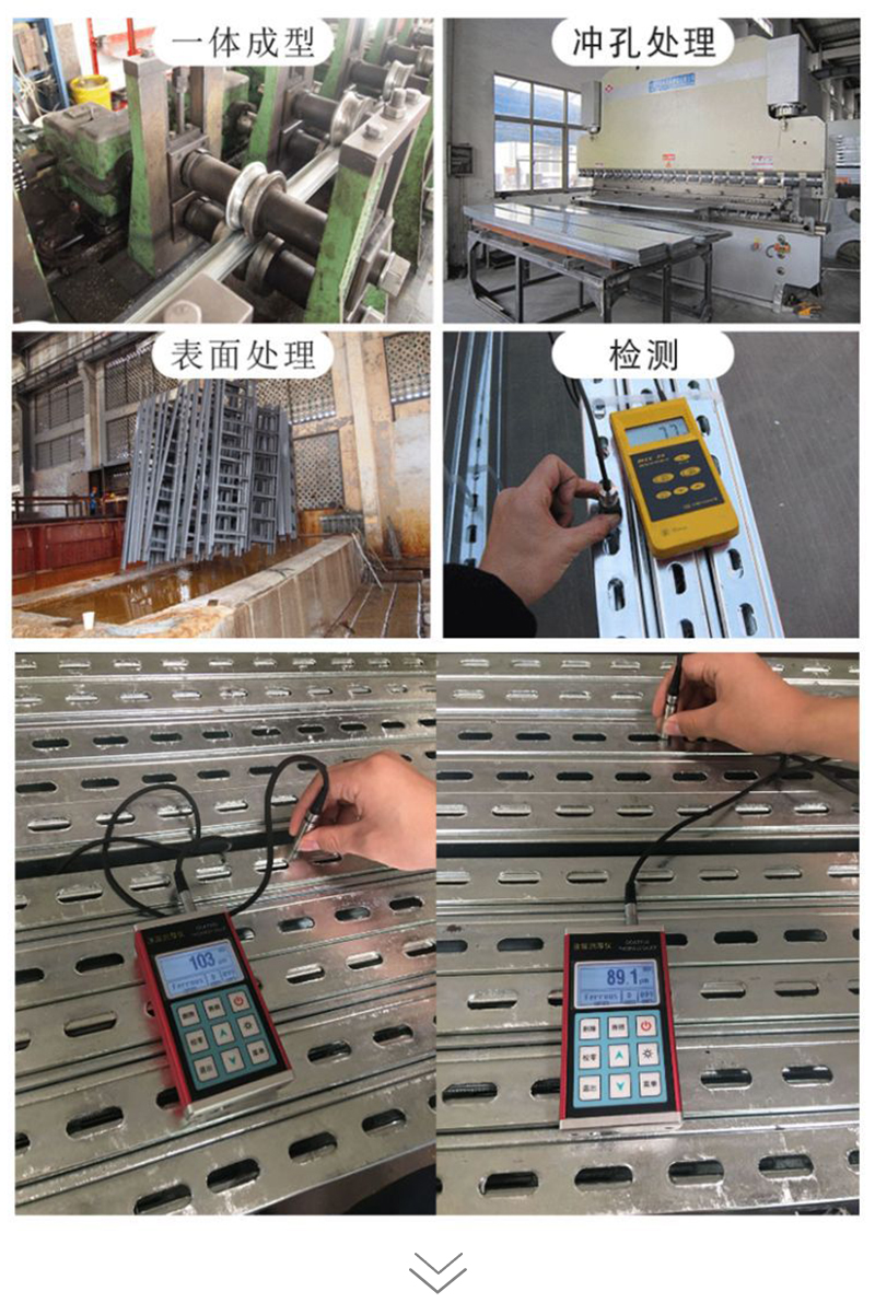 C型槽噴涂加工流程檢測(cè)